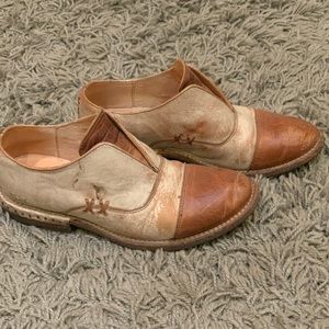 Bed Stu Rose Cap Toe Loafers